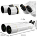 Explore Scientific BT-120 SF Giant Binocular eyepiece detail