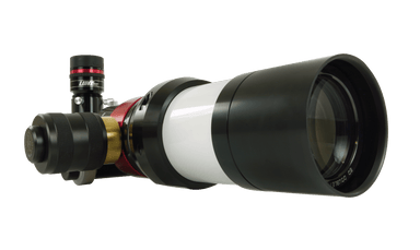 Lunt LS60MT 60mm universal telescope in hydrogen alpha configuration with pressure tuner and clamshell
