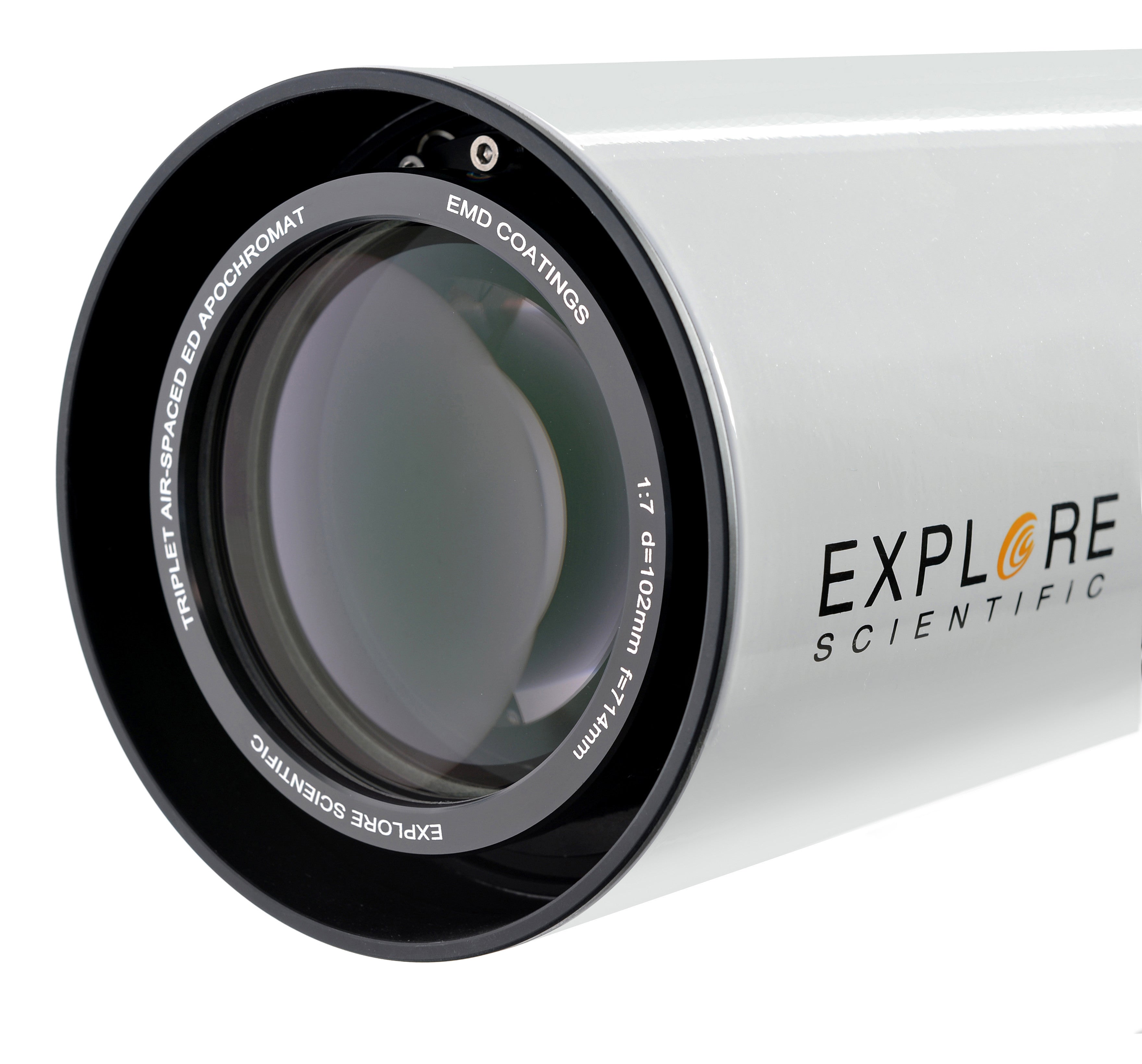 Explore Scientific ED102-FCD100 HOYA FCD100 triplet objective lens elements