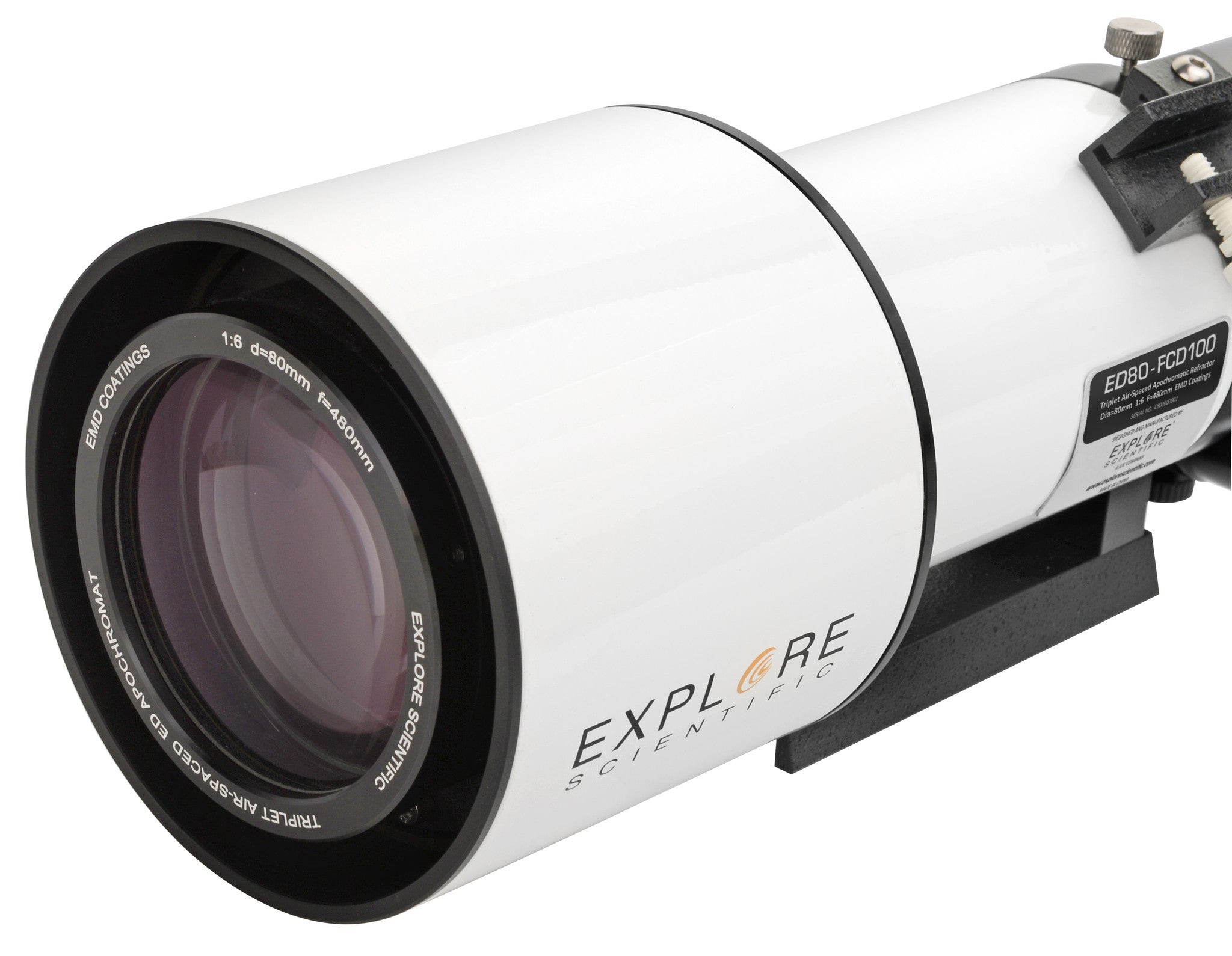 Explore Scientific ED80 FCD100 Series refractor telescope