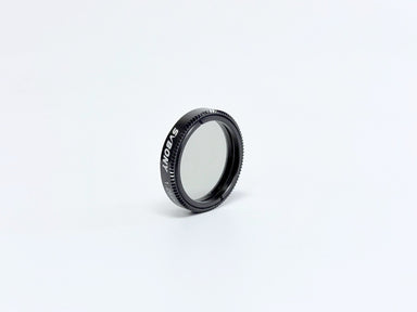 Second view of a Lunt polarizing filter showing the threaded cell