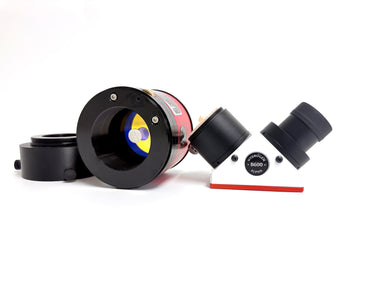 Lunt LS50C front mounted center obstructed 50mm hydrogen alpha etalon filter set
