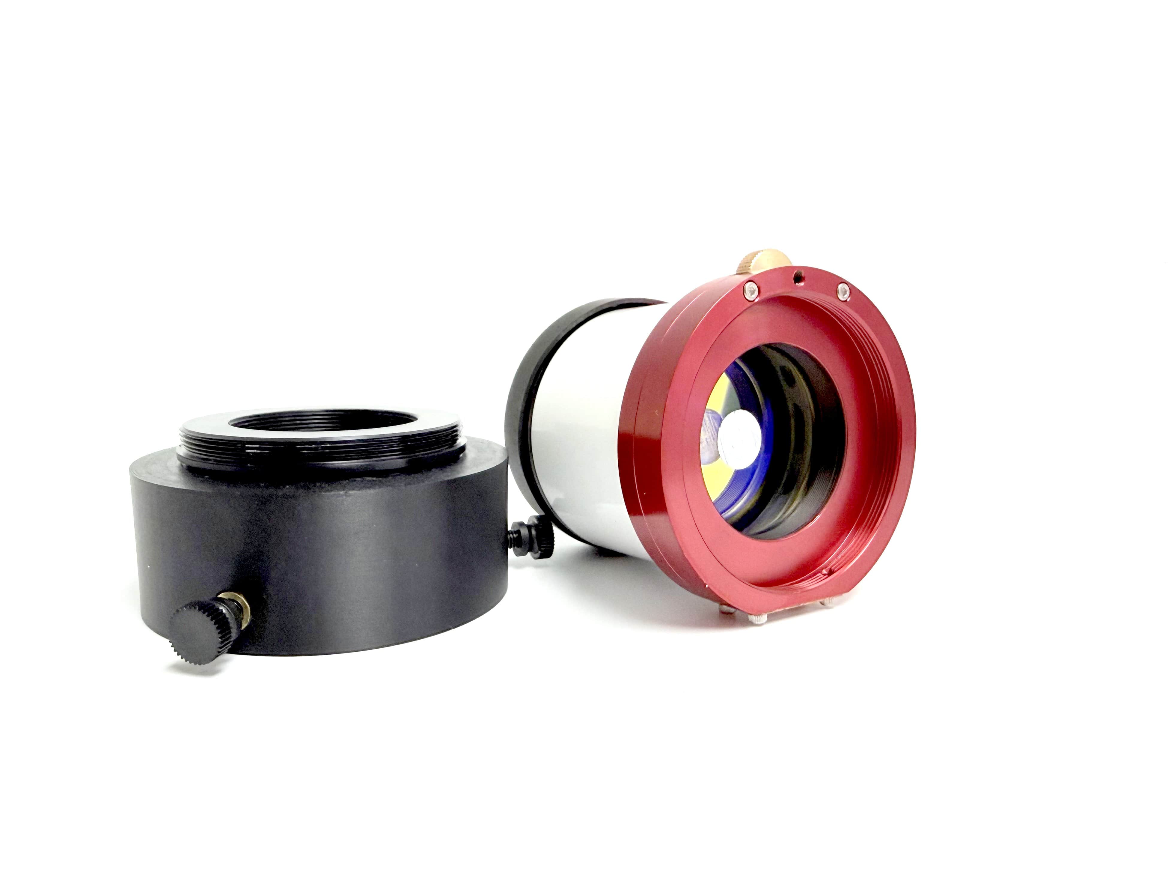 Lunt LS40F front mounted center obstructed hydrogen alpha etalon filter set