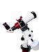 Lunt LS50THa 50mm pressure tuned hydrogen-alpha solar telescope with clamshell base