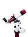 Lunt 50mm Premium Plus kit with LS50C compact double stack filter fitted to the front of the tube
