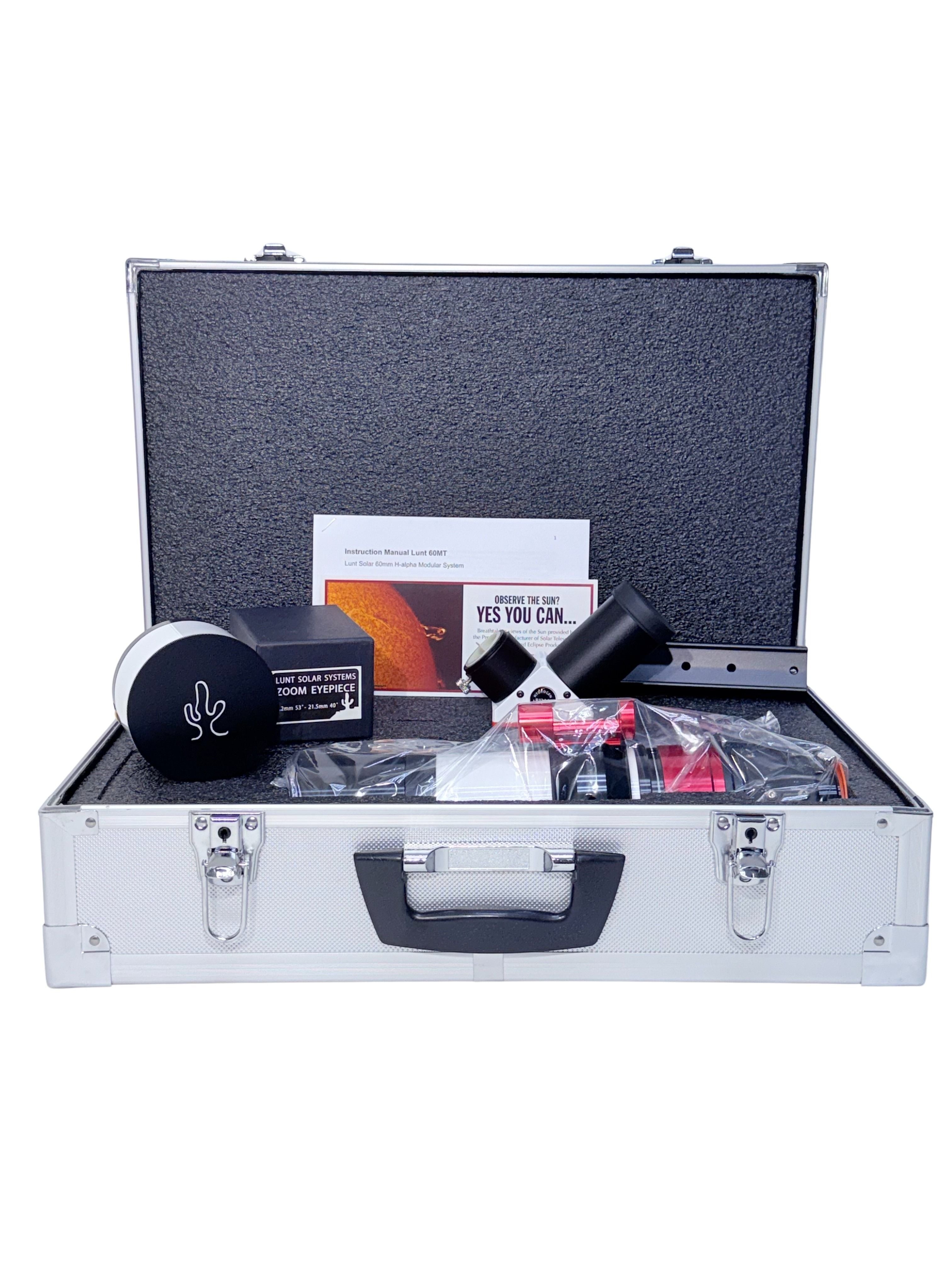 Lunt 60mm Solar Ready Telescope Kit