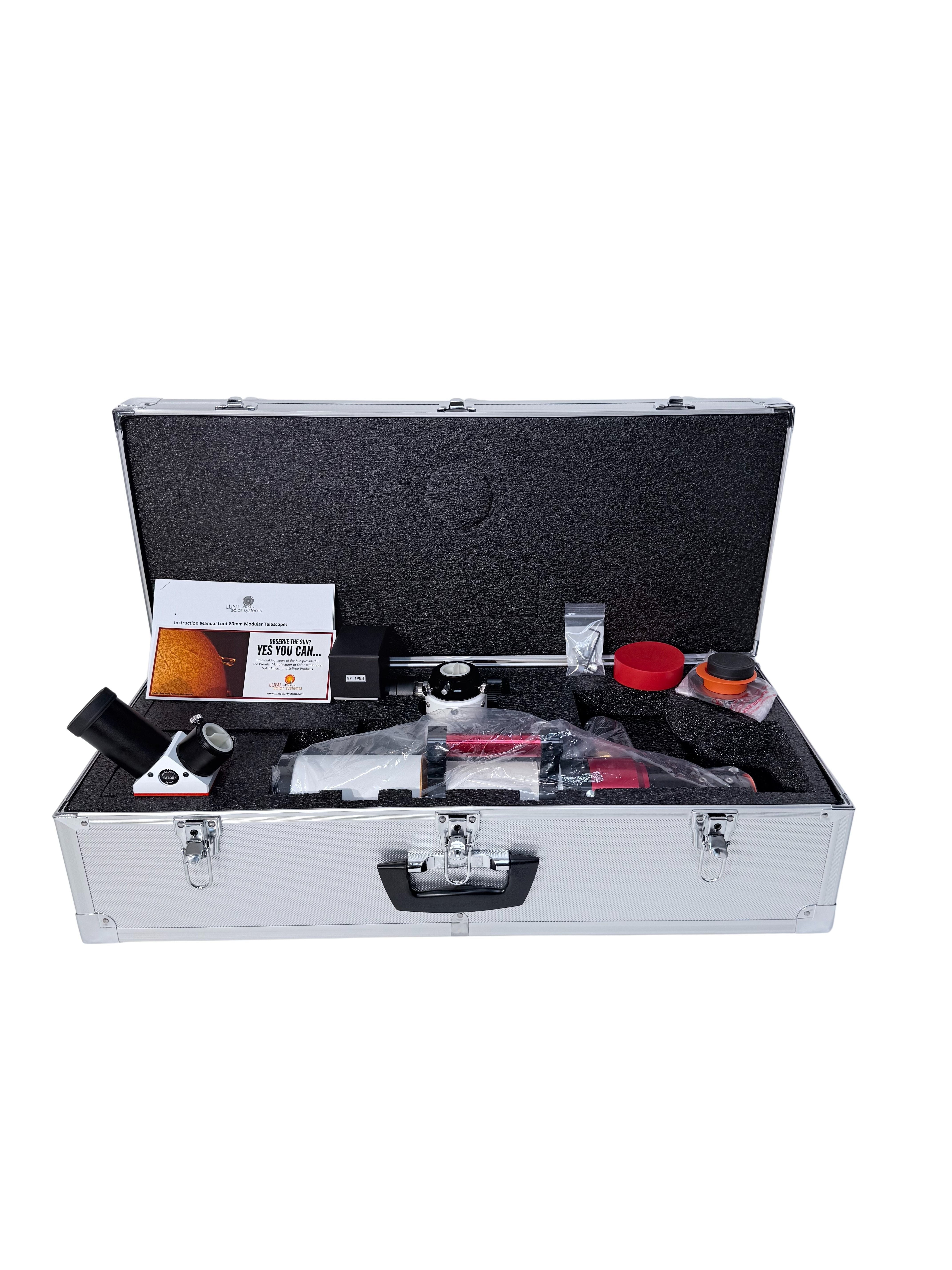 Lunt 80mm Solar Ready Telescope Kit