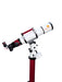 Lunt LS100MT 100mm hydrogen-alpha solar telescope with solar handle, red dot finder and 8 inch dovetail