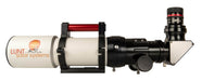 Lunt LS80MT set up in night time refractor configuration with the hydrogen alpha module removed