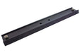 Lunt 12 inch Vixen style dovetail bar showing the 1/4-20 mounting holes