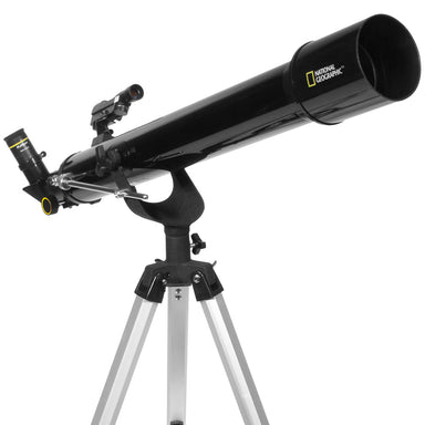National Geographic 70mm AZ refractor telescope on tripod