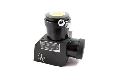 Lunt White Light Solar Wedge with black anodized body and eyepiece holder
