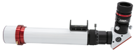 Rear view of the Lunt LS40THa showing the blocking filter diagonal and helical focuser